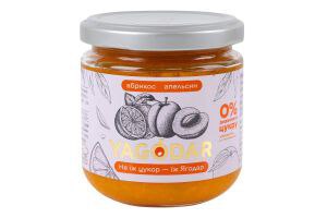 Джем YAGODAR Абрикос-апельсин скло 210г